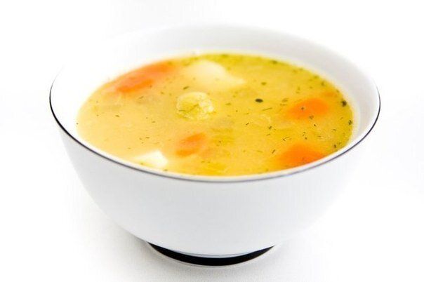Гороховый суп с клецками Гороховый суп с клецками
