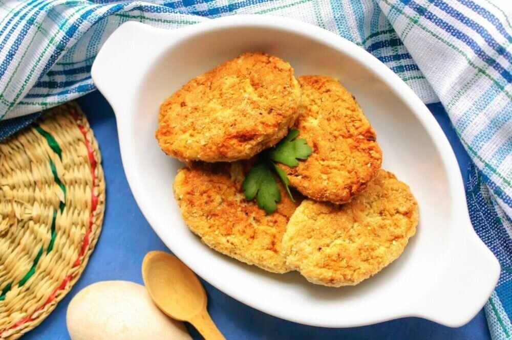Морковно-сырные котлеты Морковно-сырные котлеты