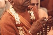 Chanting on beads