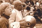 Chanting with hippies