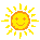 яркое солнце
